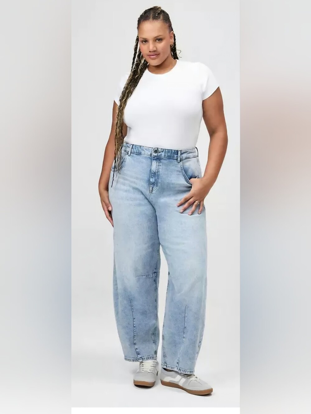 Torrid Barrel Jeans
